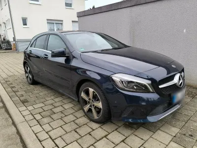 Brugt Mercedes A200 136 HK (100 kW) 2018 Blå Sedan