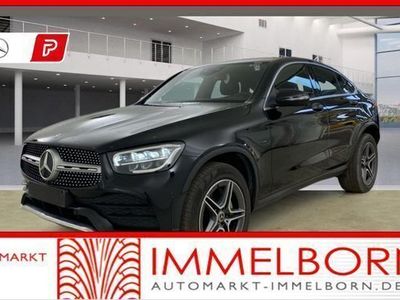 Gebraucht Mercedes GLC300e AMG 320 PS (235 kW) 2020 Ung. schwarz  unilack Coupé
