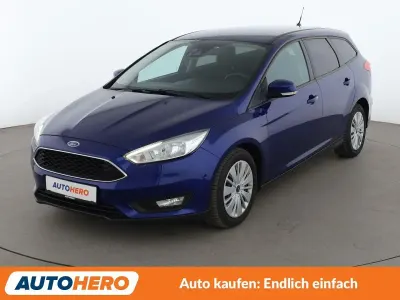 Gebraucht Ford Focus Business Edition 125 PS (91 kW) 2017 Blau Kombi