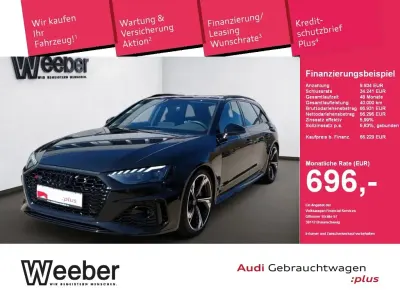 Gebraucht Audi RS4 Ambiente 450 PS (330 kW) 2023 Mythosschwarz (metallic) Kombi