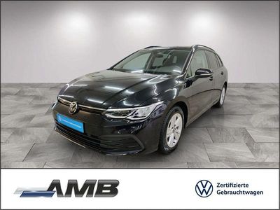 Gebraucht VW Golf VIII Life 131 PS (96 kW) 2021 Schwarz Kombi