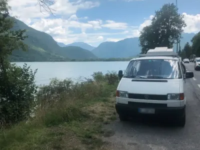 Gebraucht VW T4 68 PS (50 kW) 2000 Weiß Van