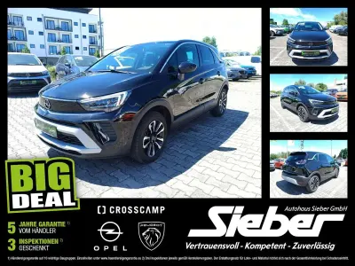 Gebraucht Opel Crossland X Elegance 131 PS (96 kW) 2023 Diamant schwarz/karbon schwarz SUV