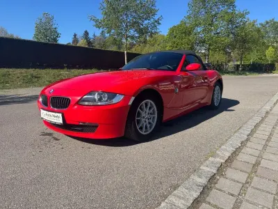 Begagnad BMW Z4 Sport Line 150 HK (110 kW) 2008 Röd Cab