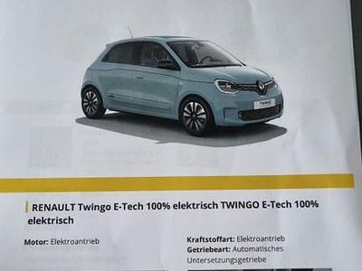 Gebraucht Renault Twingo Techno 60 kW (82 PS) 2023 Blau Kleinwagen