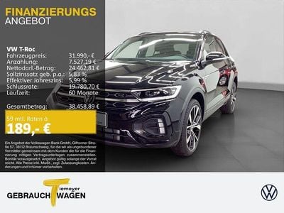 Gebraucht VW T-Roc R-line 150 PS (110 kW) 2025 Grau SUV