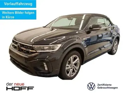 Gebraucht VW T-Roc Cabriolet R-line 150 PS (110 kW) 2025 Deep black perleffekt schwarz Cabrio