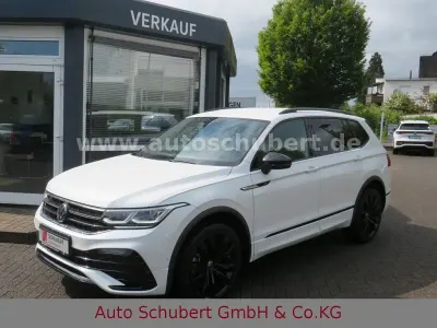 Gebraucht VW Tiguan Allspace R-line 190 PS (139 kW) 2023 Weiß SUV