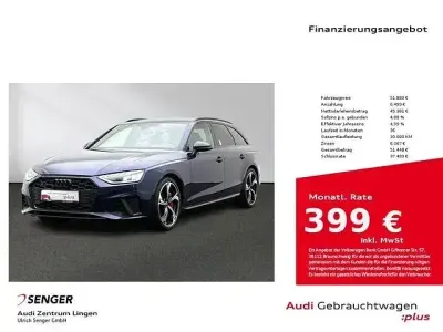 Brugt Audi S4 Sport 341 HK (250 kW) 2023 Blå Stationcar