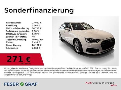 Gebraucht Audi A4 Business 204 PS (150 kW) 2023 Ibisweiß Kombi