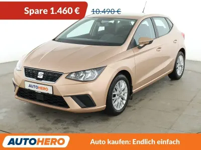 Gebraucht Seat Ibiza Style 95 PS (69 kW) 2017 Gold Limousine