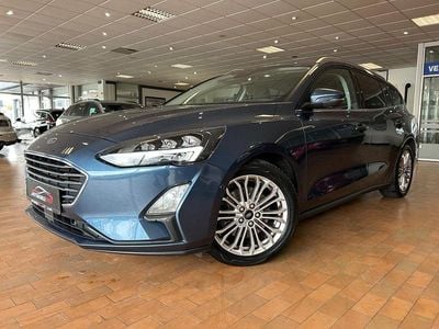 Gebraucht Ford Focus Titanium 120 PS (88 kW) 2020 Blau Kombi