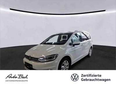 Gebraucht VW Touran Highline 150 PS (110 kW) 2023 Pure white Van / Kleinbus