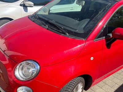 Usata Fiat 500C 69 CV (50 kW) 2014 Rosso Cabrio