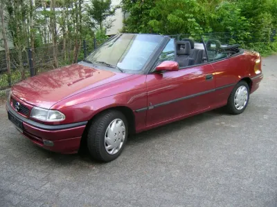 Gebraucht Opel Astra 1996 Rot Cabrio