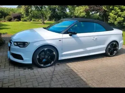 Gebraucht Audi A3 Cabriolet S-Line 150 PS (110 kW) 2015 Weiß Cabrio