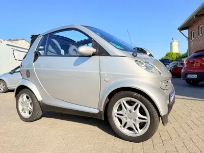Gebraucht Smart ForTwo Cabrio Passion 61 PS (44 kW) 2003 Silber Cabrio