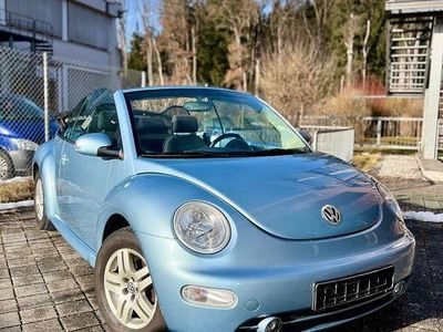 Gebraucht VW New Beetle Cabriolet 75 PS (55 kW) 2005 Blau Cabrio