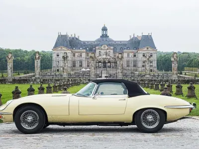Gebraucht Jaguar E-Type 267 PS (196 kW) 1973 Gelb Cabrio