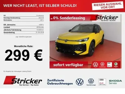 Nouă VW T-Roc Style 150 CP (110 kW) 2026 Galben SUV