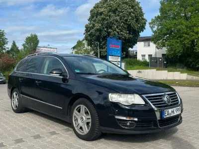 Gebraucht VW Passat 140 PS (102 kW) 2008 Schwarz Kombi