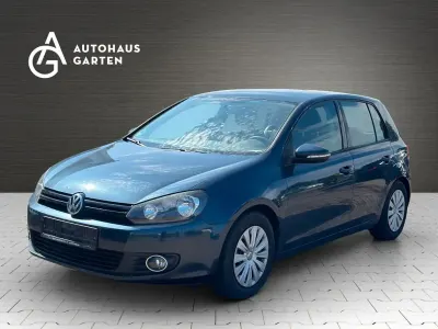 Gebraucht VW Golf VI Trendline 110 PS (80 kW) 2009 Blau Kleinwagen