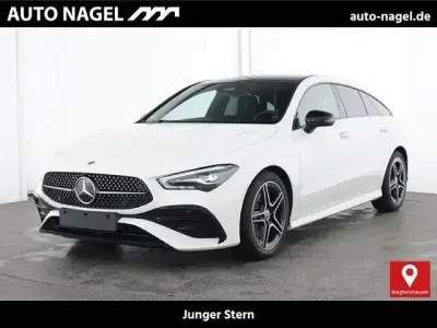 Gebraucht Mercedes CLA200 Shooting Brake AMG 163 PS (119 kW) 2024 Weiss Kombi