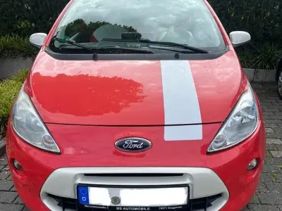 Gebraucht Ford Ka Titanium 69 PS (50 kW) 2010 Rot Kleinwagen