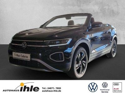 Schwarz Neu 2025 VW T-Roc Cabriolet Style Cabrio | 44.386 € (Fairer Preis)