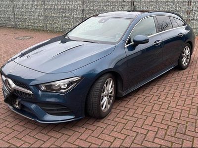 Blau Gebraucht 2022 Mercedes CLA200 Shooting Brake AMG line Kombi | 23.999 € (Fairer Preis)