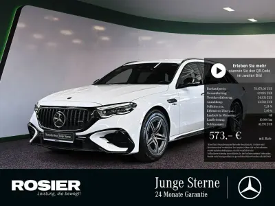 Gebraucht Mercedes E53 AMG Premium 449 PS (330 kW) 2025 Weiss / opalithweiß Kombi