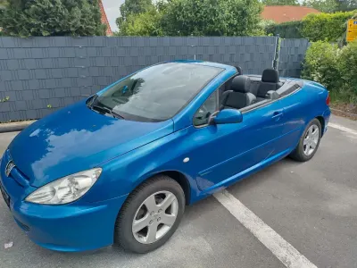 Gebraucht Peugeot 307 CC 136 PS (100 kW) 2005 Blau Cabrio
