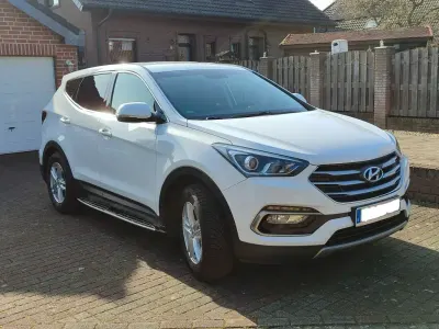 Gebraucht Hyundai Santa Fe Trend 188 PS (138 kW) 2017 Weiß SUV