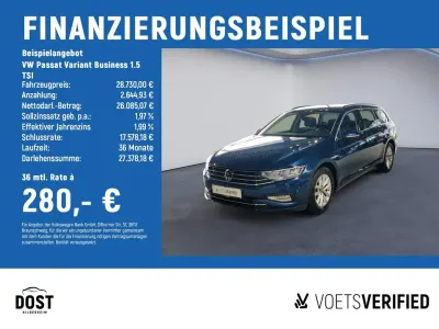 Gebraucht VW Passat Business 150 PS (110 kW) 2023 Blau Kombi