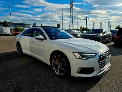 Gebraucht Audi A6 Design 204 PS (150 kW) 2019 Weiß Limousine