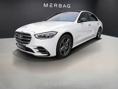 Gebraucht Mercedes S450 AMG line 404 PS (297 kW) 2024 Opalithweiß Limousine