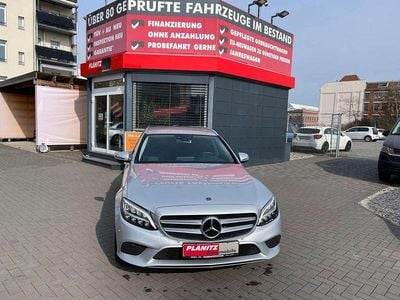 Gebraucht Mercedes C220 194 PS (142 kW) 2019 Iridiumsilber Kombi