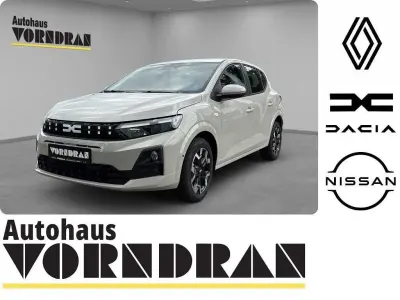 Neu Dacia Sandero Journey 101 PS (74 kW) 2025 Sandstone metallic Limousine