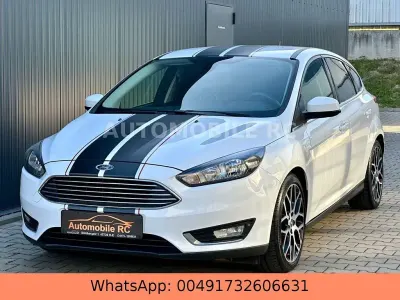 Brugt Ford Focus Titanium 150 HK (110 kW) 2015 Hvid Sedan