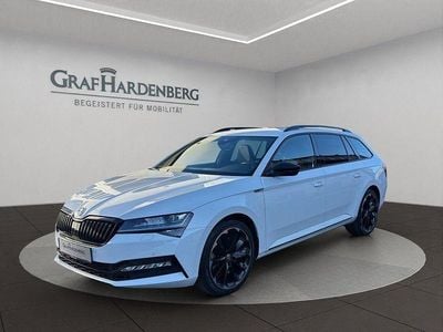 Gebraucht Skoda Superb SportLine 280 PS (205 kW) 2022 Weiß Kombi