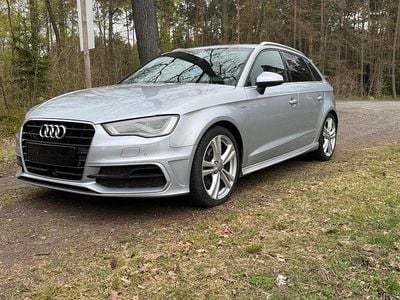 Gebraucht Audi A3 Sportback S-Line 110 PS (80 kW) 2015 Silber Kleinwagen
