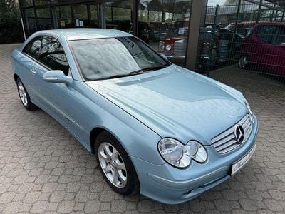 Second-hand Mercedes CLK240 Elegance 170 CP (125 kW) 2002 Albastru Coupe