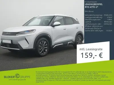 Neu BYD Atto 2 Boost 212 PS (155 kW) 2026 Skiing white SUV