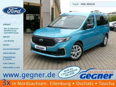 Neu Ford Grand Tourneo Connect Titanium 122 PS (89 kW) 2025 Blau Van / Kleinbus