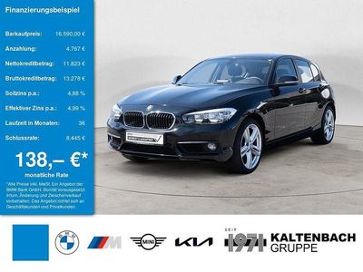 Second-hand BMW 120 Advantage 184 CP (135 kW) 2018 Negru Hatchback