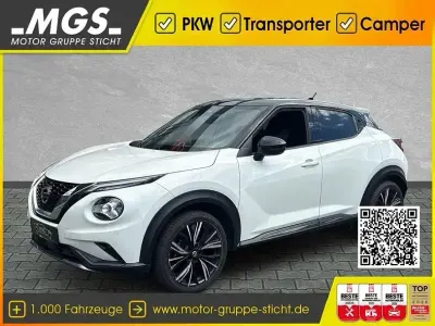 Gebraucht Nissan Juke 117 PS (86 kW) 2021 Pearl white/black m SUV