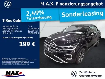 Używany VW T-Roc Cabriolet Goal 116 KM (85 kW) 2025 Czarny Kabriolet