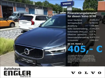 Gebraucht Volvo XC60 Momentum 197 PS (144 kW) 2020 Blau SUV