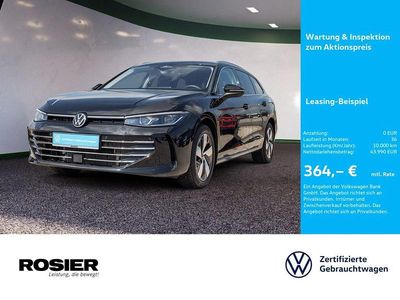 Usata VW Passat Elegance 150 CV (110 kW) 2025 Nero Station wagon
