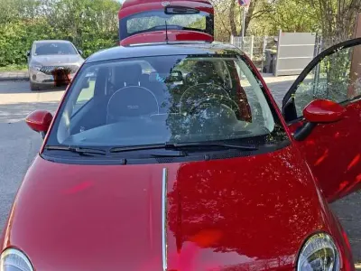 Brugt Fiat 500 Lounge 69 HK (50 kW) 2016 Rød Sedan